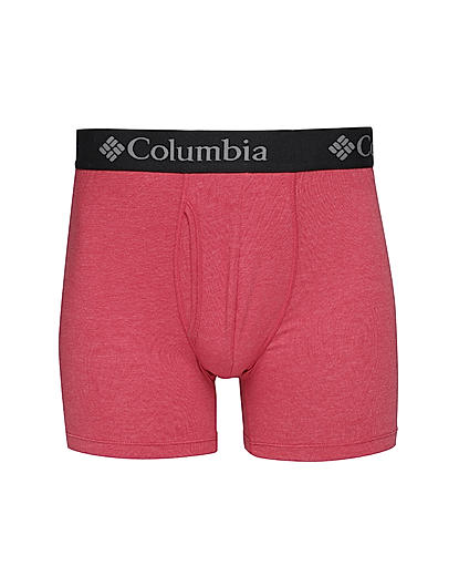 Columbia High Performance Stretch Boxer Briefs Black 3 Pack Mens