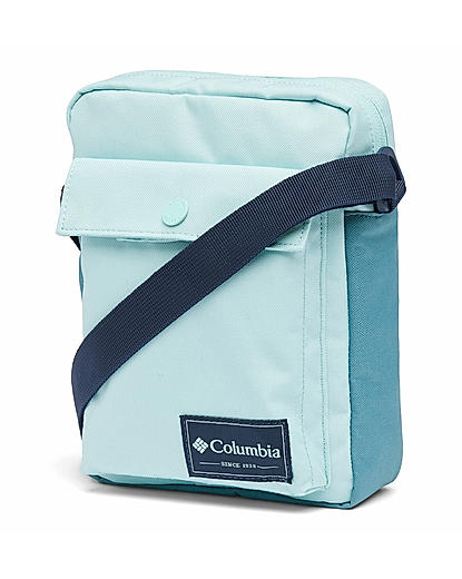 Columbia Unisex Blue Zigzag Side Bag 