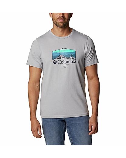 Columbia Men Grey Path Lake Graphic Tee II