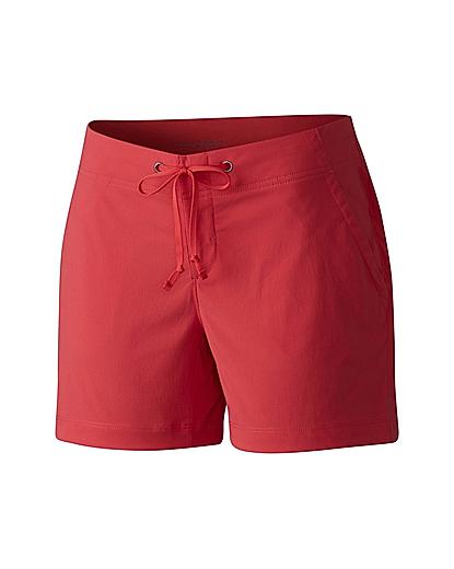 Columbia Women Red Anytime Outdoor Short
