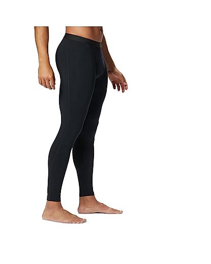 Columbia Men Black Midweight Stretch Tight Thermal Wear (Anti-odor Baselayer)