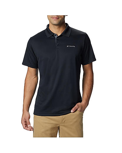 Columbia Men Black Utilizer Polo