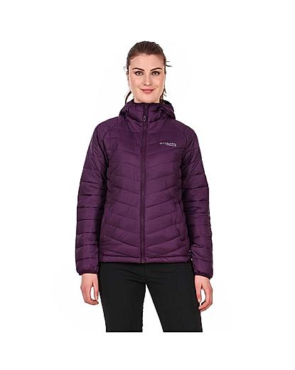 Columbia Women Purple Snow Country Hooded Jacket