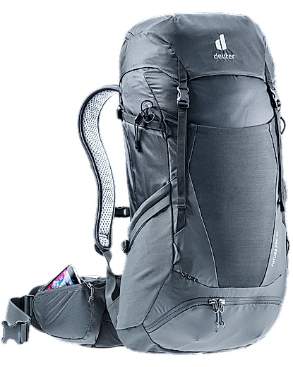 Deuter Unisex Blue Futura Pro 36 Bag With Rain Cover