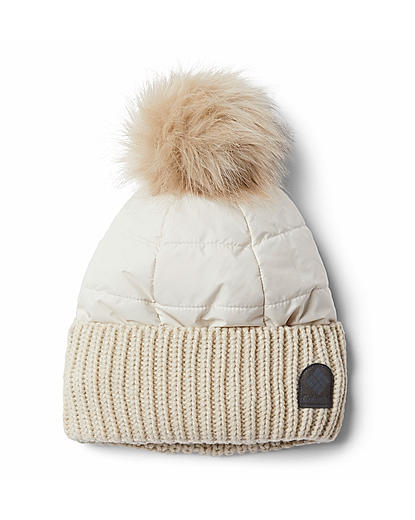 Columbia Women White Snow Diva Beanie