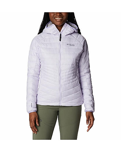 Columbia Women PURPLE Platinum Peak Hooded Jacket