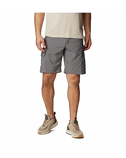 Columbia Men Grey Silver Ridge Utility Cargo Short