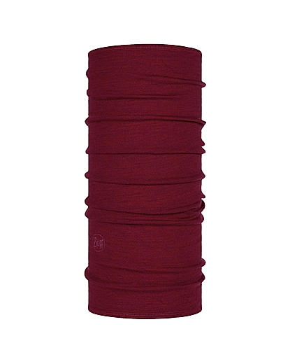 BUFF Unisex Red Medium Weight Merino Wool BARN MELANGE