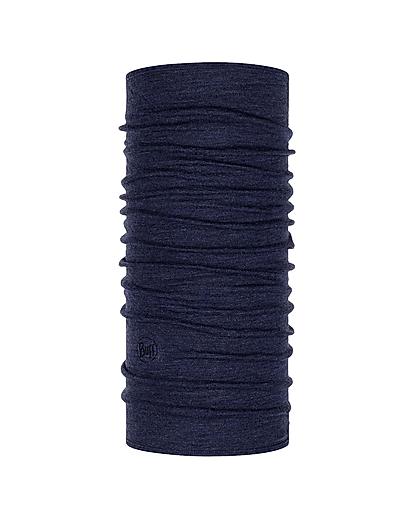 BUFF Unisex Blue Medium Weight Merino Wool NIGHT BLUE MELANGE