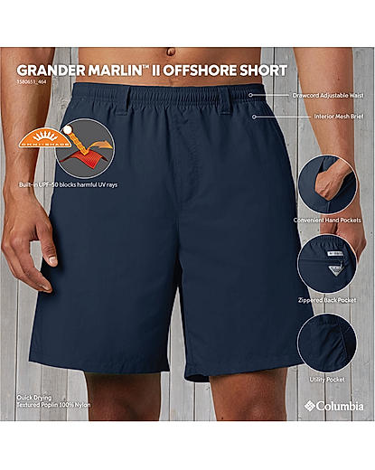  Columbia Men's Grander Marlin Ii Offshore Short