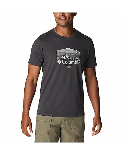Columbia Men Grey Path Lake Graphic T-Shirt II 