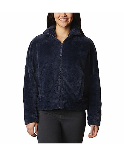 Columbia Women Blue Bundle Up Full Zip Fleece Jacket 