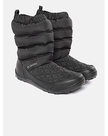 Columbia Women Black Minx Slip IV Boots (Waterproof)