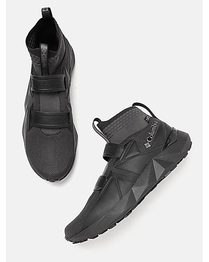 Columbia Men Black Facet 45 Outdry Shoes (Complete Waterproof)