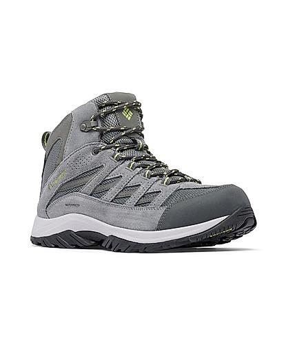 Columbia Men Grey Crestwood Mid Hiking & Trekking Shoes (Waterproof)