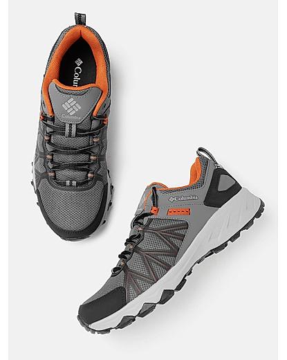 Columbia Men Grey Peakfreak II Outdry Shoes (Complete Waterproof)
