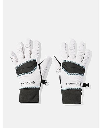 Columbia Women White Infinity Trail Gloves