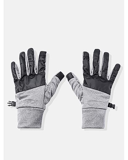 Columbia Men Grey Mens Cloudcap Fleece Gloves 