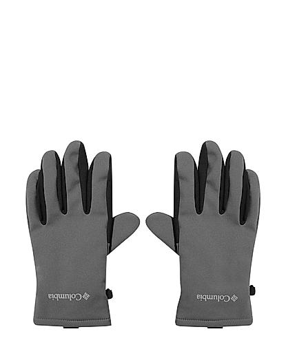 Columbia Men Grey Ascender II Softshell Gloves 