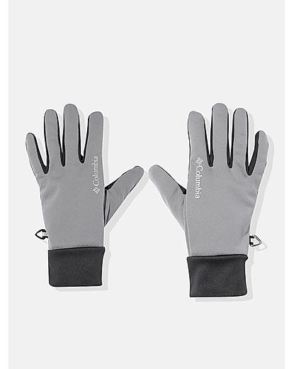 Columbia Men Grey Trail Commute Gloves 