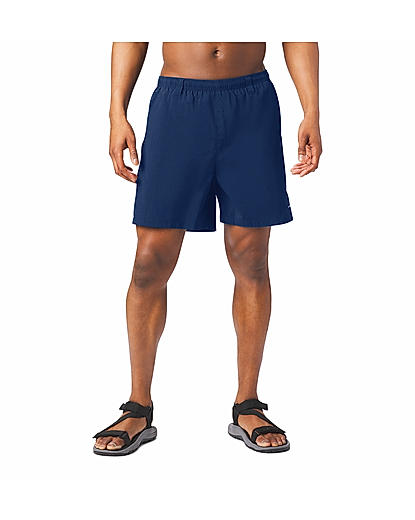 Columbia Men Blue Backcast III Water Shorts (Sun Protection)