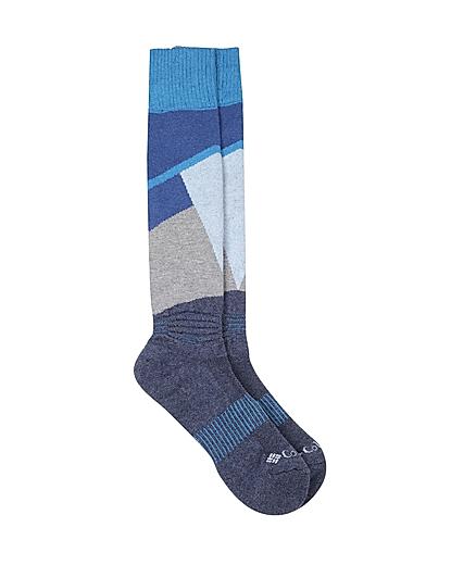 Columbia Unisex Blue Intersection Otc Ski Medium Weight Socks (Pair of 1)