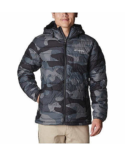 Columbia Mens Black Omni-Heat Reflective Powder Lite Jacket