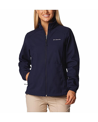 Columbia Women Navy Blue Kruser Ridge II Softshell Jacket 
