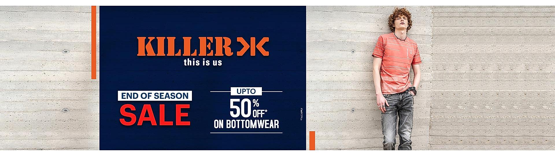 Men's bottomwear on sale