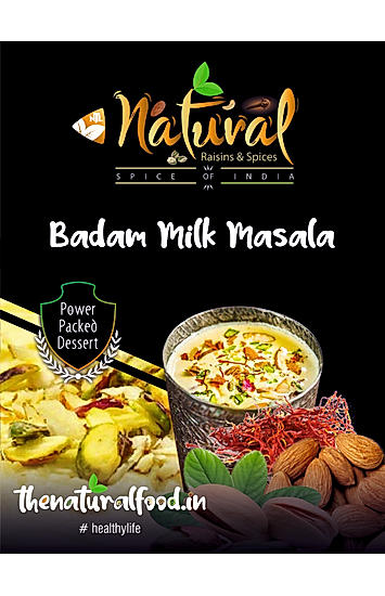 Badam Milk Mix  (100 gm of Kesar Milk Masala )