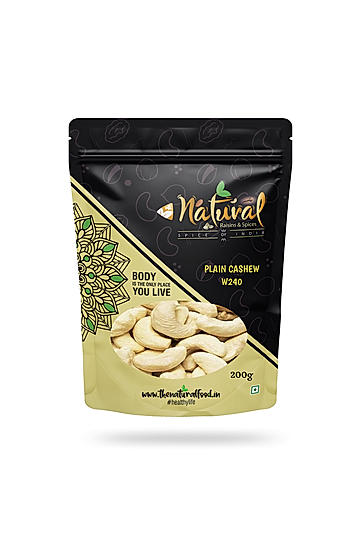 Plain Cashew W240 - 200 gms