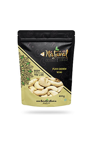 Plain Cashew W240 - 800 gms