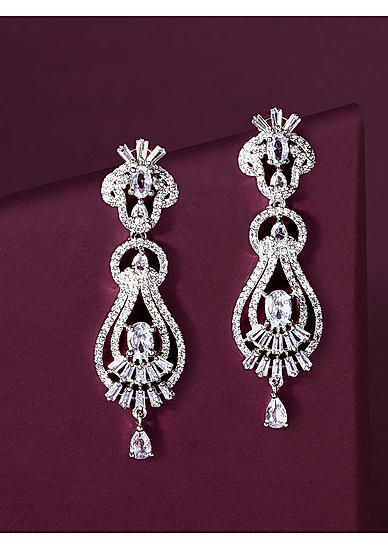 American diamond earrings price online