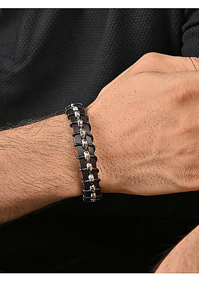 The Bro Code Multi single Layered Bracelet For Men