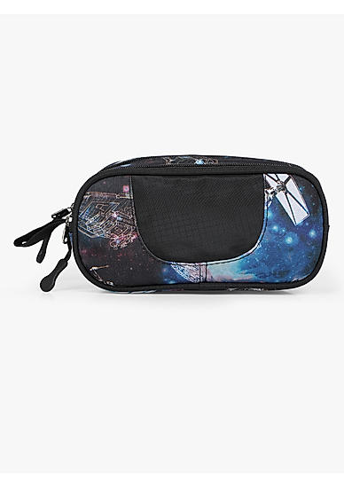 Toniq Kids Navy Printed Pencil Case/Pouch For Kids