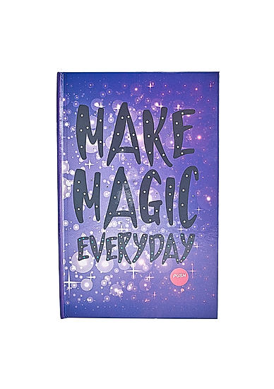 Navy Make Magic Everyday Note Book