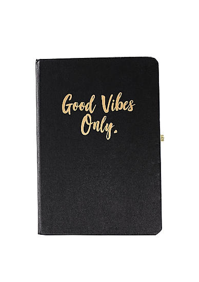 Pretty "Good Vibes " Note Book