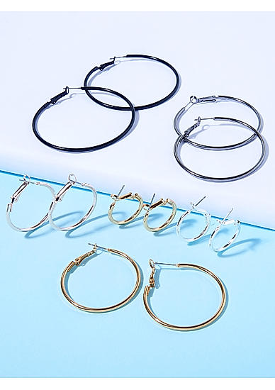 Textured Silver Hoop Earrings, Classic Patterned Hoops | Silver hoops, Silver  hoop earrings, Silver