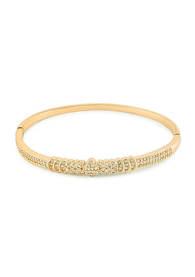Amavi AD  Gold Chevron Bracelet For Women.
