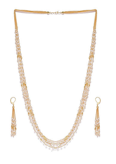 Women Gold-Toned Embellished Jewellery Set