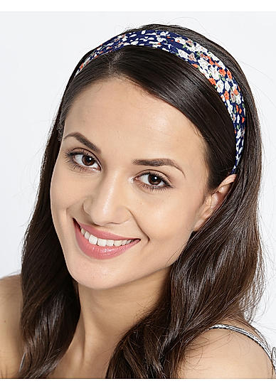 Muliticolor Floral  Printed Head Band For Women