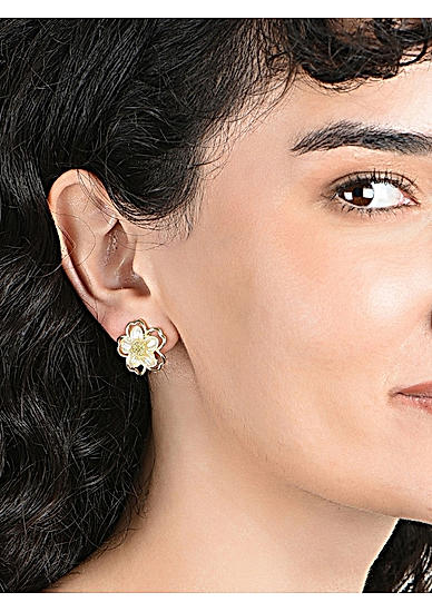 White Gold Zirconia Earrings 2024 | favors.com