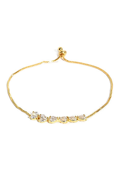 Gold-Plated Contemporary Bracelet