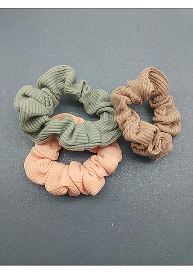 Pastel Basic Scrunchie Set
