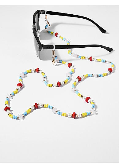 ToniQ Stylish Beaded Multiuse Mask & Sunglass Chain For Women 
