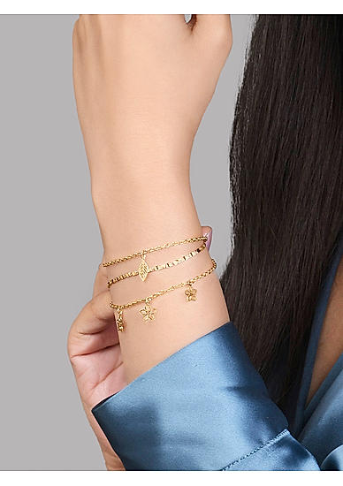 Send Set of Three Classy Bracelets Gift Online, Rs.899 | FlowerAura