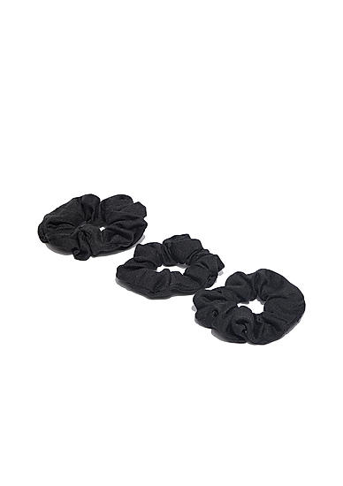 Black Scrunchie Set