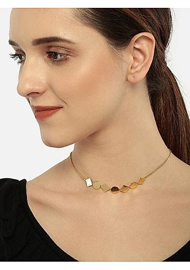 Gold-Toned Minimal Necklace