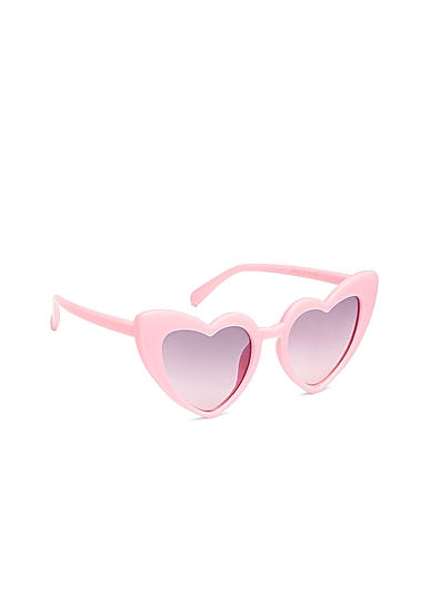 Girls Heat-Shaped Sunglasses