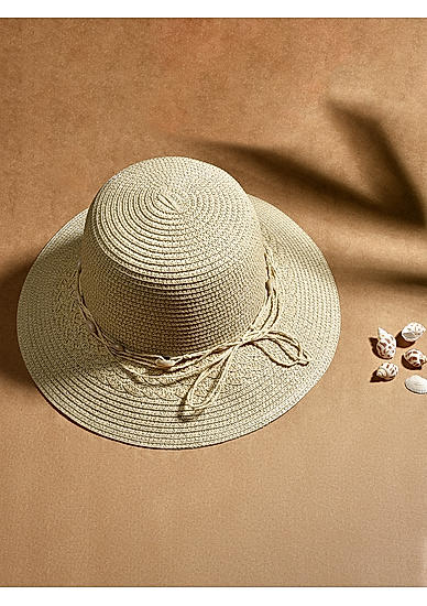 Miami White Wide Brim Summer Beach Hats For Men/Women